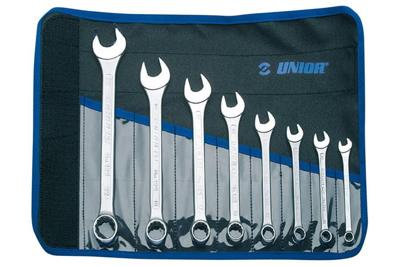 Unior 125/1CT Steekringsleutelset 8 stuks Met roltas Unior 125/1CT Steekringsleutelset 8 stuks Met roltas