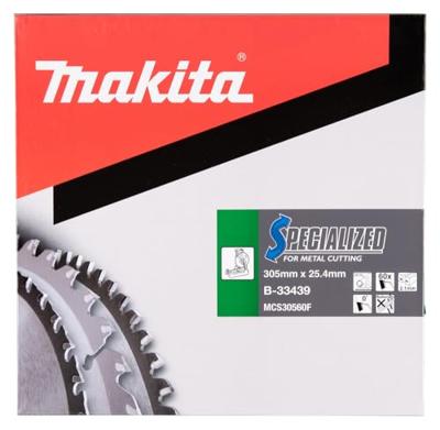 Makita Accessoires Afkortzaagblad Staal | Specialized 305x25,4x2,1 60T 0g - B-33439 - B-33439