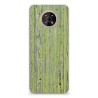 Nokia G50 | Bumper Hoesje | Green Wood - thumbnail