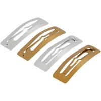 Creativ Company Haarspeld, l: 58 mm, b: 16 mm, goud, zilver, 4 stuk/ 1 doos - thumbnail