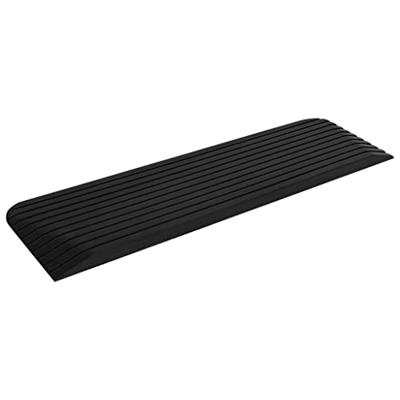 Drempelhulpen 2 st 110x32x3,8 cm rubber - thumbnail