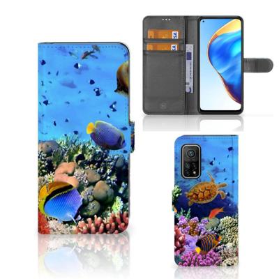 Xiaomi Mi 10T Pro | Mi 10T | Telefoonhoesje | Met pasjeshouder | Vissen