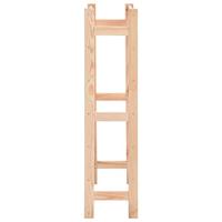 Wijnrek voor 42 flessen grenenhout - thumbnail