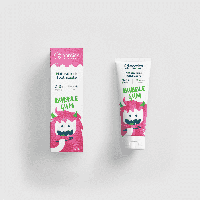 Nordics Nordics Tandpasta Kind Bubble Gum Vegan (50ml) - thumbnail