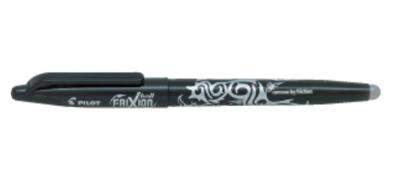 Pilot FriXion Ball gelroller zwart medium 0,7 mm