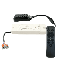 Dimbare LED Transformator 12V - 36 Watt - 3A - 2,4 GHz - incl. afstandsbediening 2,4GHz - IP40 voor binnengebruik - thumbnail