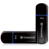 Transcend JetFlash® 600 USB-stick 8 GB Blauw TS8GJF600 USB-A 2.0 - thumbnail