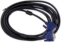 Akyga AK-AV-14 VGA-kabel Aansluitkabel 5 m Zwart - thumbnail
