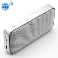 BT209 Outdoor draagbare ultradunne mini draadloze Bluetooth Speaker ondersteuning TF-kaart & hands free bellen (zilver) - thumbnail