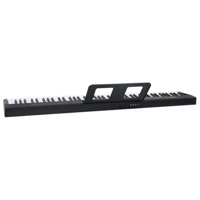 VidaXL 88 toetsen piano elektrisch toetsenbord met muziekstandaard VidaXL 88 toetsen piano elektrisch toetsenbord met muziekstandaard