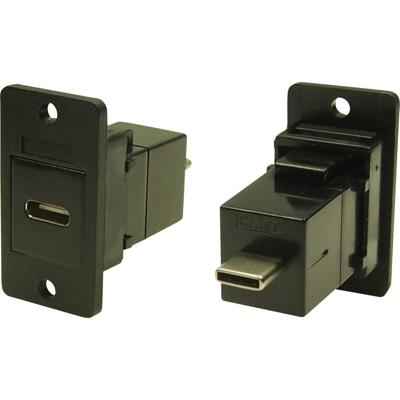 Cliff CP30611X1 FM Slim FT USBC F-M 3.2 hole Adapter, inbouw 1 stuk(s)