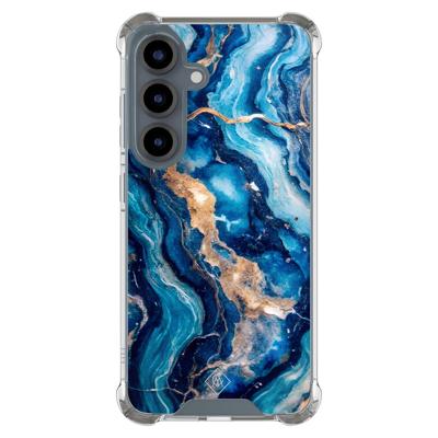 Samsung Galaxy S25 shockproof hoesje - Ocean marble