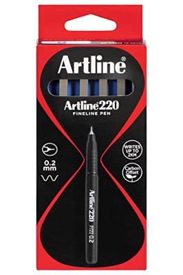 Fineliner artline 220 rond sf blauw | 12 stuks