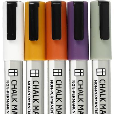 Creativ Company Krijtstiften, lijndikte 1,2-3 mm, pastelkleuren, 5 stuk/ 1 doos Creativ Company Krijtstiften, lijndikte 1,2-3 mm, pastelkleuren, 5 stuk/ 1 doos