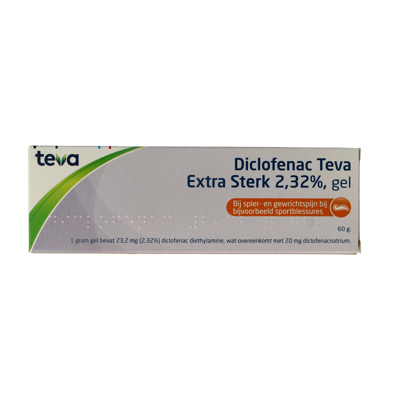 Diclofenac 2,32% extra sterk 60 Gram