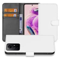 Book Case Telefoonhoesje voor de Xiaomi Redmi Note 12S Wit met Pasjeshouder - thumbnail