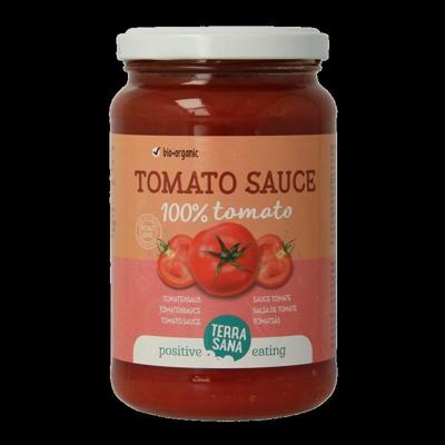 TerraSana Tomatensaus 100% tomaat bio 340 Gram TerraSana Tomatensaus 100% tomaat bio 340 Gram