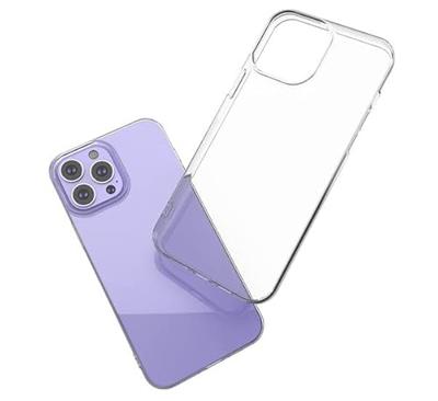 Casecentive Silicone case iPhone 13 Pro Max transparant