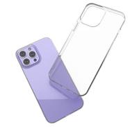 Casecentive Silicone case iPhone 13 Pro Max transparant - thumbnail