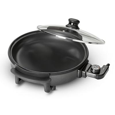 Clatronic PP3401 251129 Partypan Met glazen deksel, Met handmatige temperatuursinstelling