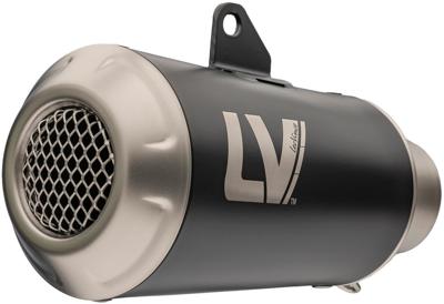 LeoVince Geluiddemper "sbk lv-10 black edition schalld leo slipon lv-10 sw-si
