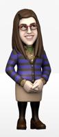 The Big Bang Theory Minix Figure Amy Farrah Fowler 12 cm - thumbnail