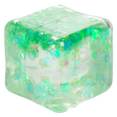 Toi-Toys Toi toys fun glitter knijpkubus jelly