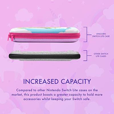 Konix NS2203 Opbergdoos voor games voor Nintendo Switch, Nintendo Switch Lite, Nintendo Switch OLED