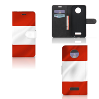 Motorola Moto Z Bookstyle Case Oostenrijk - thumbnail