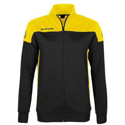 Stanno 408603 Pride Full Zip Ladies Jacket - Black-Yellow - XS
