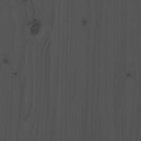 9-delige Tuinbarset massief grenenhout grijs - thumbnail