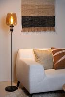 Lucide ILONA - Vloerlamp - Ø 34 cm - 1xE27 - Amber - thumbnail