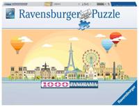 Puzzel ravensburger een dag in parijs 1000st - thumbnail