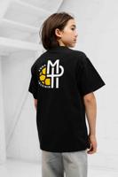 Touzani zomer t-shirt jongens - zwart, oversized - Yamabuki - thumbnail