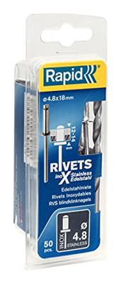 Rapid RVS klinknagel Ø4.8 x 18 mm - 5000397