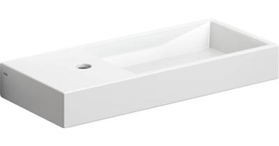 Clou Mini Wash Me fontein 56x24cm kraangat links Keramiek Wit CL/03.03234