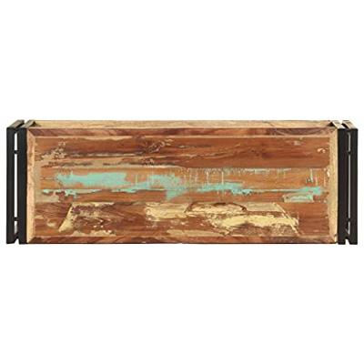 VidaXL Tv-meubel 90x30x40 cm massief gerecycled hout