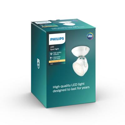 Philips myLiving LED-spotlight Dyna zwart 3 W 532303016 Philips myLiving LED-spotlight Dyna zwart 3 W 532303016