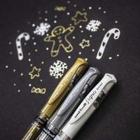 Uni-ball roller Signo Broad Creative, brede punt, zilver - thumbnail