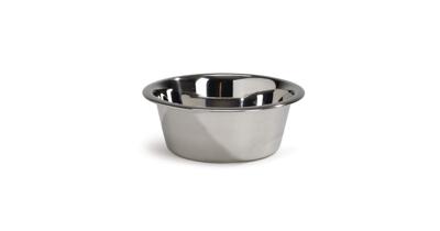Hondenvoerbak rvs economic glanzend 25 cm
