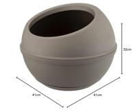 Bama sfera bloempot 23l 40.5x32 cm taupe - thumbnail