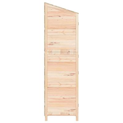 VidaXL Tuinschuur 102x52x174,5 cm massief vurenhout
