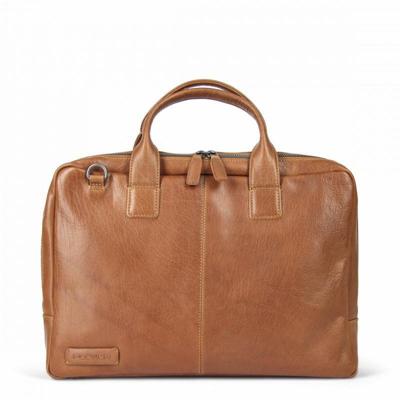 Plevier Flint Laptoptas 15,6" COGNAC