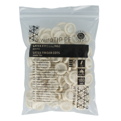 Romed Fingerling Latex Größe S 100 Stück