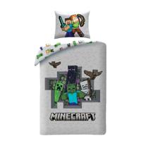 Minecraft Mobs Dekbedovertrek - 140 x 200 cm - 70 x 90 cm - Polyester - thumbnail