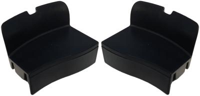 Axa afdekkapjes voor defender zwart (set)