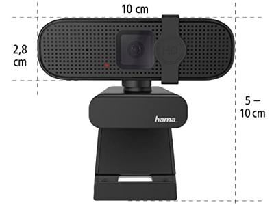 Hama Pc-webcam C-400, 1080p Webcam Zwart - thumbnail