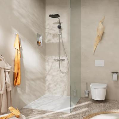 Hansgrohe Pulsify S Puro Showerpipe 260 1jet met thermostaat en handdouche 3jet, chroom Hansgrohe Pulsify S Puro Showerpipe 260 1jet met thermostaat en handdouche 3jet, chroom