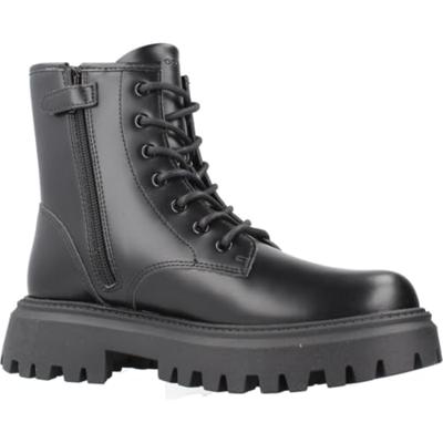 Hoge schonen J56M6C-J MAQUINNENS GIRL GEOX zwart