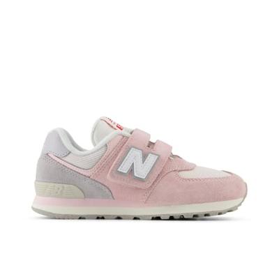 Gekraakte kinderschoenen PV574BKM NEW BALANCE® rozen